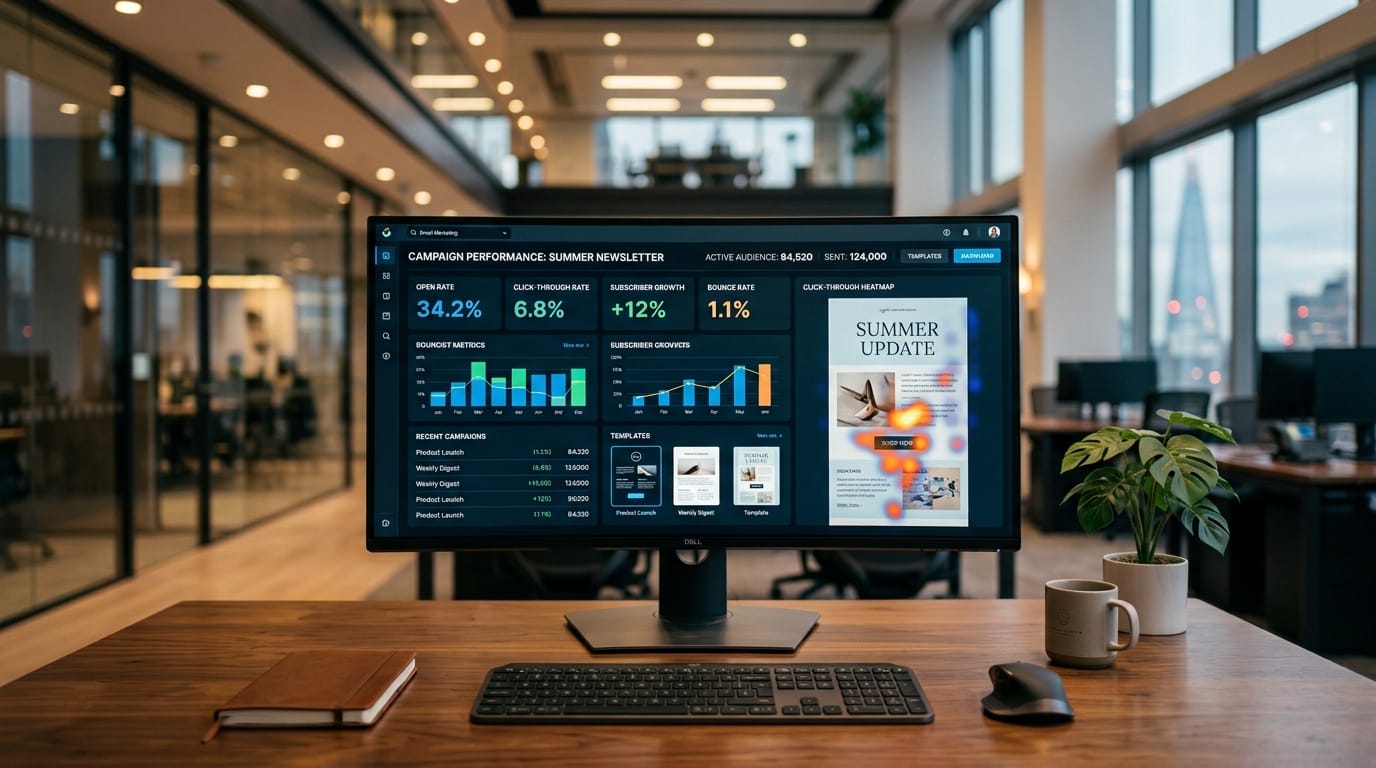 email campaign dashboard screen 202607011136